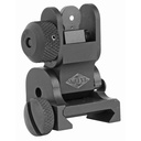 YHM FLIP REAR SIGHT BLK