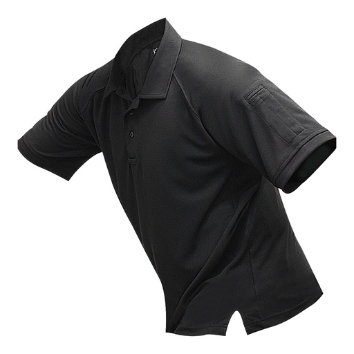 [VTX4000P-BK-XSMALL] VERTX COLDBLACK S/S POLO BLK XS