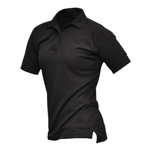 [VTX4010P-BK-LARGE] VERTX COLDBLACK WMN S/S POLO BLK LRG