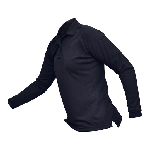 [VTX4030P-NV-LARGE] VERTX COLDBLACK WMN L/S POLO NVY LRG