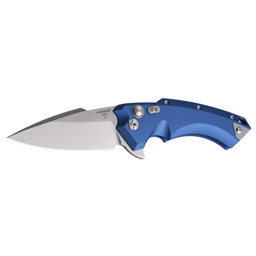 [HO34573-EXLRSR] HOGUE X5 3.5" FOLDER TUMBLED BLUE