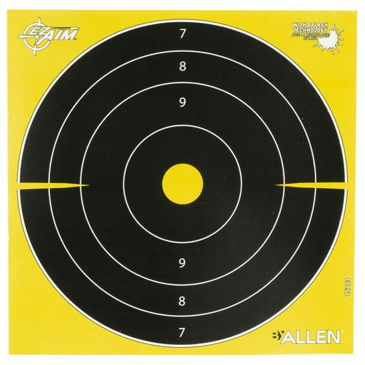 [ALN15213] ALLEN EZ AIM 8"X8" BULLSEYE 25PK