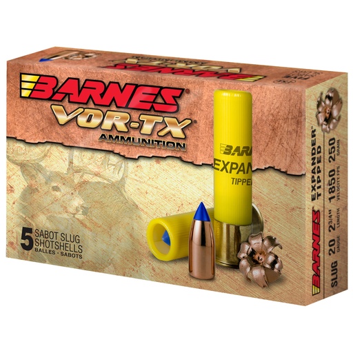 [BBXPDR20] BARNES VOR-TX 20GA 2.75 250GR 5/100