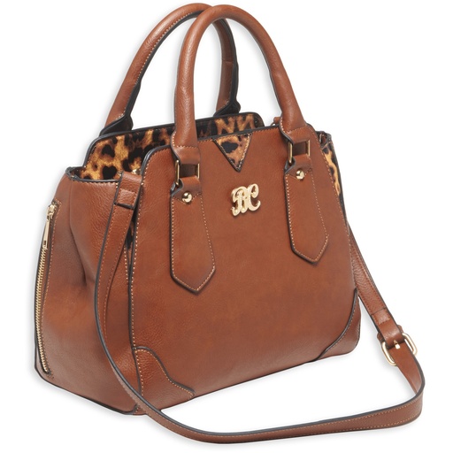 [BDP-024] BULLDOG SATCHEL PURSE W/HLSTR CHSTNT