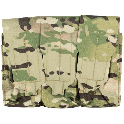 [BLFHW-M-1M4-3-MC] BL FORCE TRP M4 MAG POUCH FLAP MC