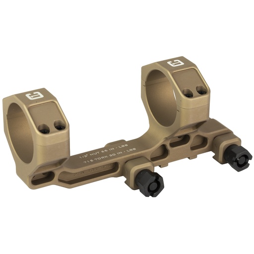 [BO154-340] BADGER COM MOUNT 34MM 1.54" TAN