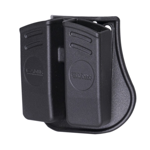 [CAPACN0379] CANIK DBL 2 MAG POUCH 9MM POLY/BLK