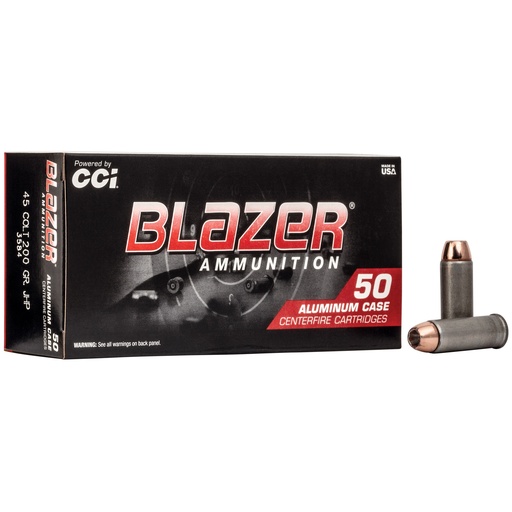 [CCI3584] BLAZER 45 COLT 200GR JHP 50/1000