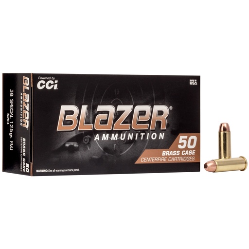 [CCI5204] BLAZER BRASS 38SPL 125GR FMJ 50/1000