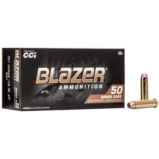 [CCI5207] BLAZER BRASS 357MAG 158GR 50/1000