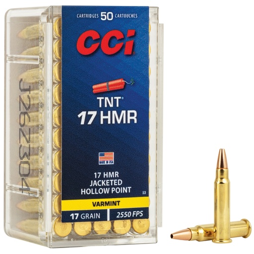 [CCI53] CCI 17HMR 17GR TNT HP 50/2000