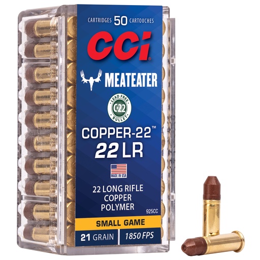 [CCI925CC] CCI COPPER-22 22LR 21GR 50/5000