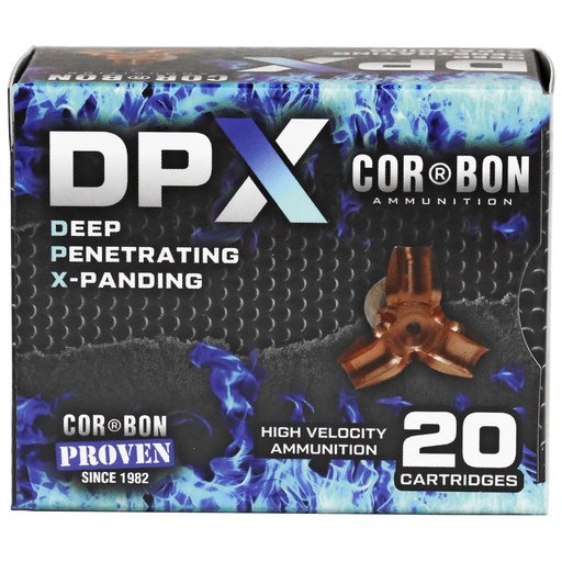 [CORDPX44M225] CORBON DPX 44MAG 225GR BRNS X 20/500