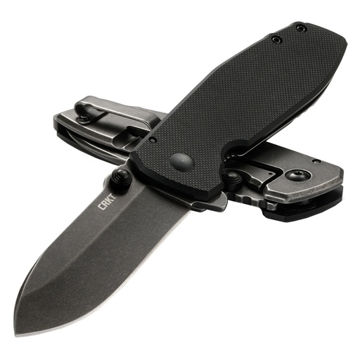 [CRK2495K] CRKT SQUID XM BLACK 2.95" PLAIN EDGE