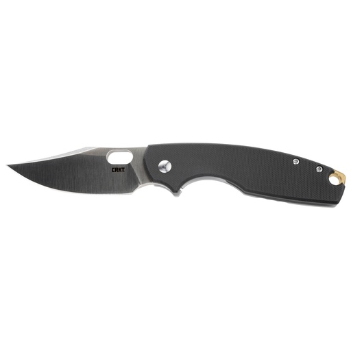 [CRK5321] CRKT PILAR IV BLACK 3.09" PLAIN EDGE