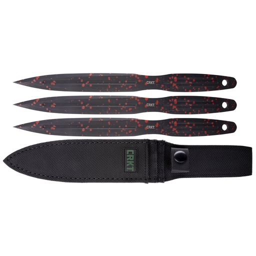 [CRKK930RKP] CRKT ONION THRWNG SET 6.25" PLN EDGE