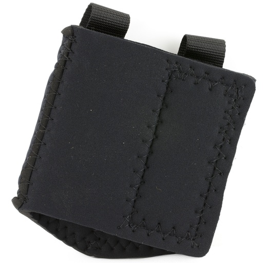 [DSGN81BJZZZ0] DESANTIS DOUBLE ANKLE MAG POUCH BLK