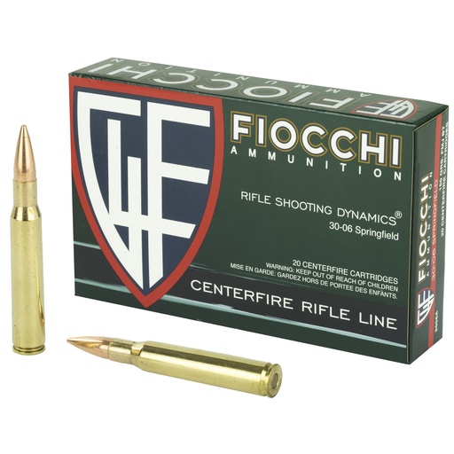 [F3006A] FIOCCHI 30-06 150GR FMJBT 20/200