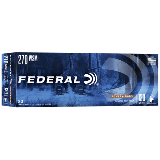 [FE270WSME] FED PWRSHK 270WSM 130GR SP 20/200