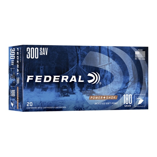 [FE300B] FED PWRSHK 300SAV 180GR SP 20/200