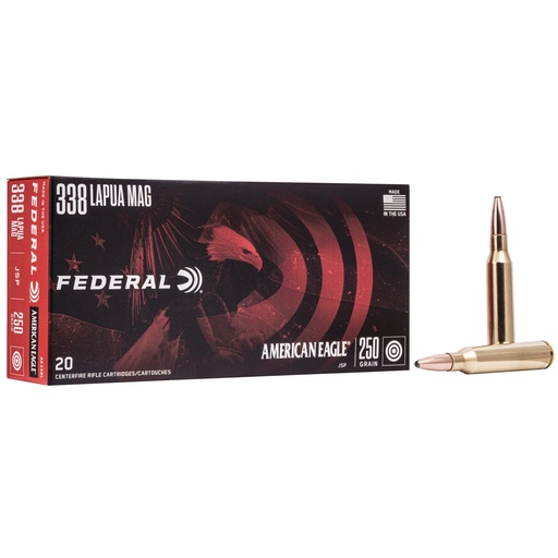 [FEAE338L] FED AM EAGLE 338LAP 250GR JSP 20/200