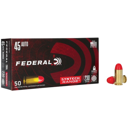 [FEAE45SJ1] FED SYNTECH 45ACP 230GR TSJ 50/500