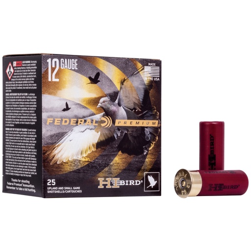 [FEHVF1275] FED HI-BIRD 12GA 2.75" #7.5 25/250