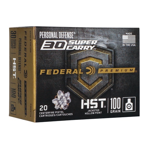 [FEP30HST1S] FED 30SC 100GR HST JHP 20/200