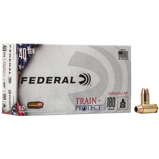 [FETP40VHP1] FED TRAIN/PROTCT 40S&W 180GR VHP 50