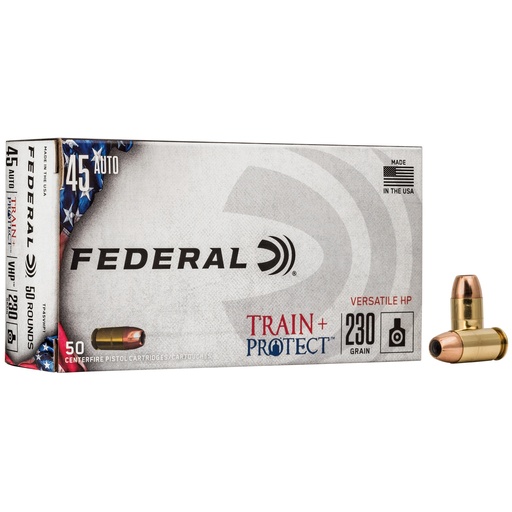 [FETP45VHP1] FED TRAIN/PROTCT 45ACP 230GR VHP 50