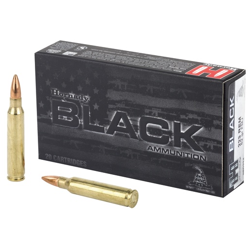 [H80234] HRNDY BLACK 223REM 62GR FMJ 20/200