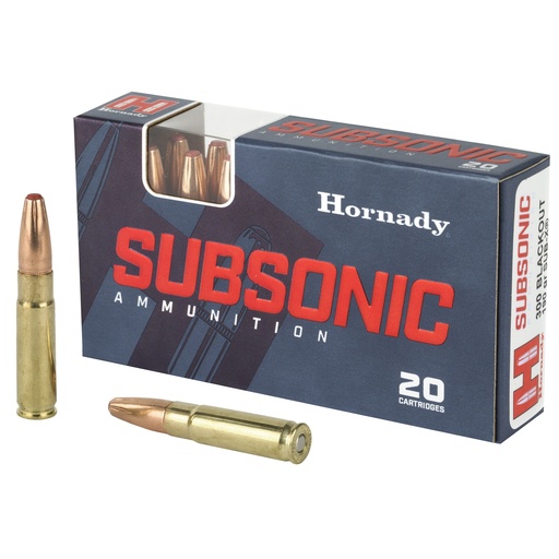 [H80877] HRNDY 300BLK 190GR SUB-X 20/200