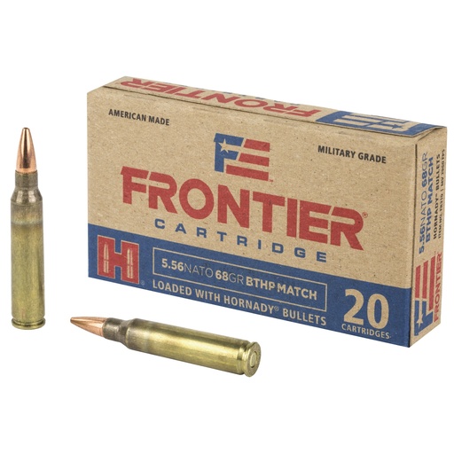 [HFR310] FRONTIER 556NATO 68GR BTHP MTCH 20/5