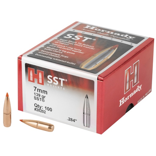 [HRB28202] HRNDY SST 7MM .284 139GR 100CT