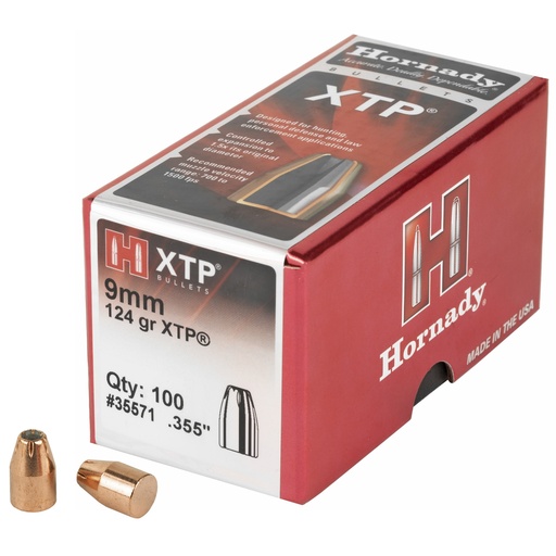 [HRB35571] HRNDY XTP 9MM .355 124GR 100CT