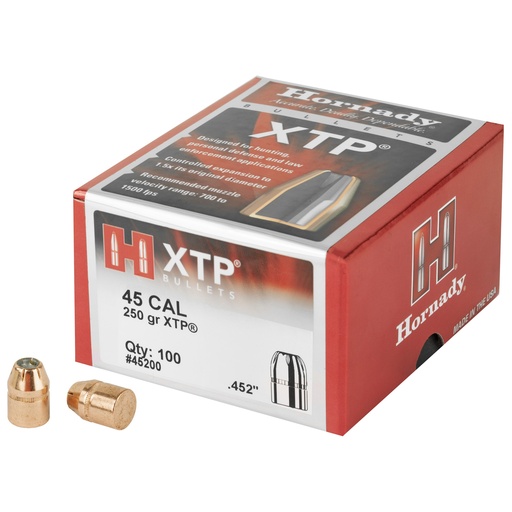 [HRB45200] HRNDY XTP 45CAL .452 250GR 100CT