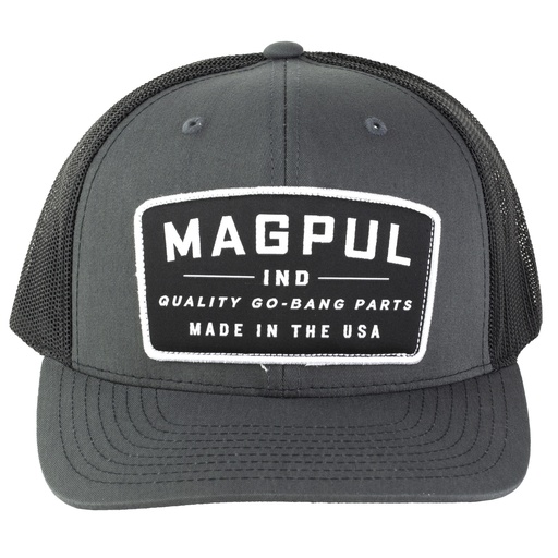 [MPIMAG1102-014] MAGPUL GO BANG TRUCKER HAT CHRCL/BLK