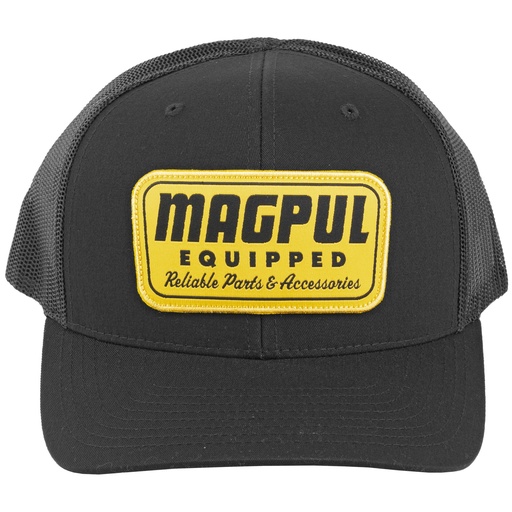 [MPIMAG1179-001] MAGPUL EQUIPPED TRCKR HAT BLK W/GLD