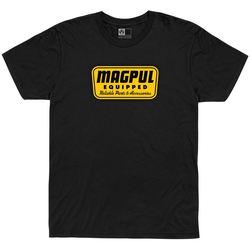 [MPIMAG1205-001-XL] MAGPUL EQUIPPED TSHRT BLK XL