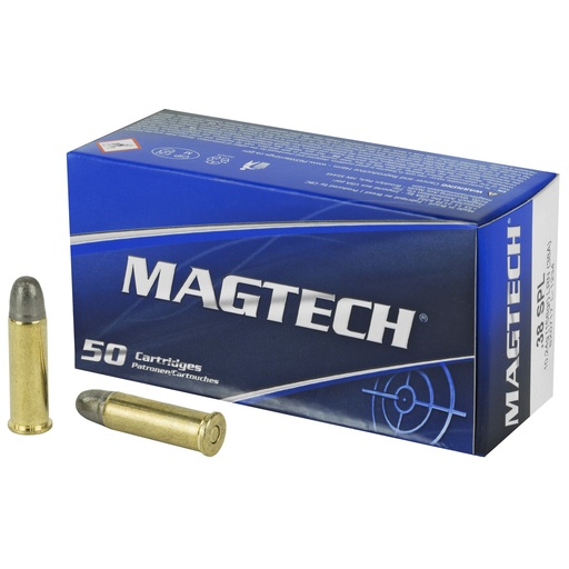 [MT38A] MAGTECH 38SPL 158GR LRN 50/1000