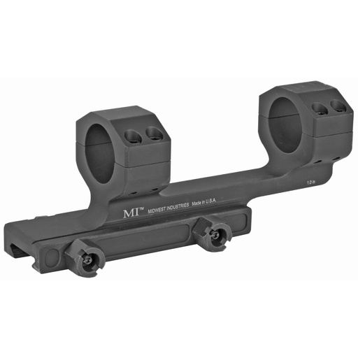 [MWMI-SM1G2] MIDWEST 1" SCOPE MOUNT GEN2 BLK