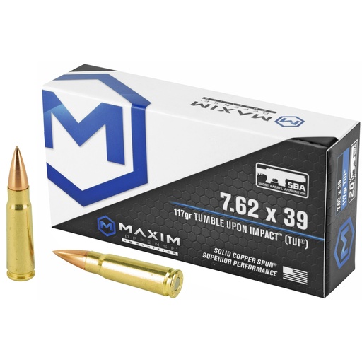 [MXM-49003] MAXIM 762X39 117GR TUI SBA 20/200