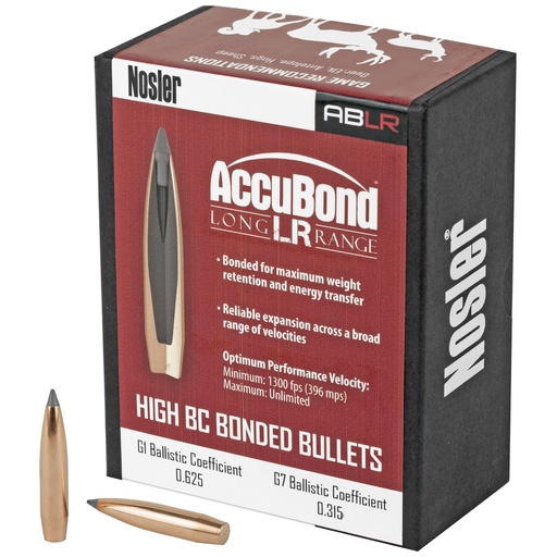 [NOSB58922] NOSLER ABLR 6.5MM 142GR SP 100CT