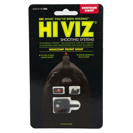 [NPPM2011] HIVIZ MINI COMP SHOTGUN SIGHT R/G/O