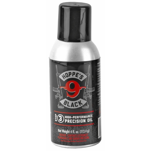 [PIHBL4AEA] HOPPES BLACK LUBE AEROSOL 4OZ