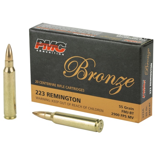 [PMC223A] PMC BRNZ 223REM 55GR FMJ 20/1000