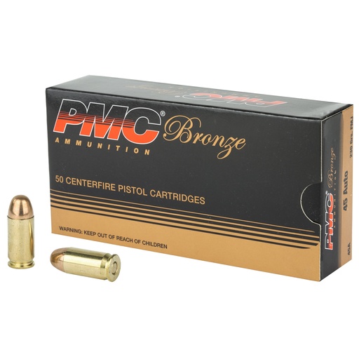 [PMC45A] PMC BRNZ 45ACP 230GR FMJ 50/1000