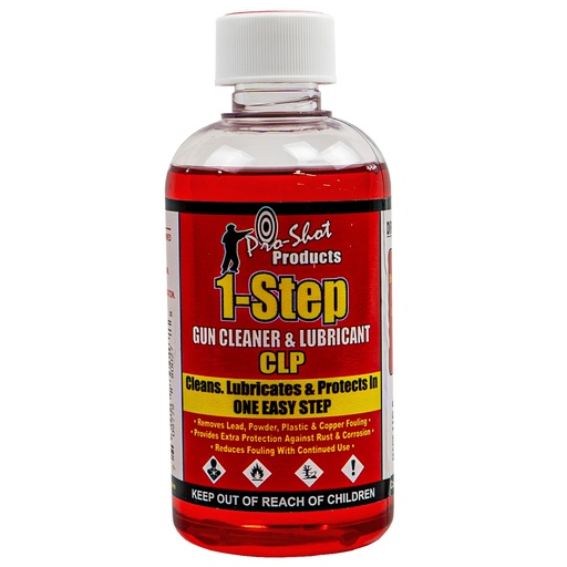 [PRO1STEP-8EA] PRO-SHOT 1-STEP SOLVENT / LUBE 8OZ