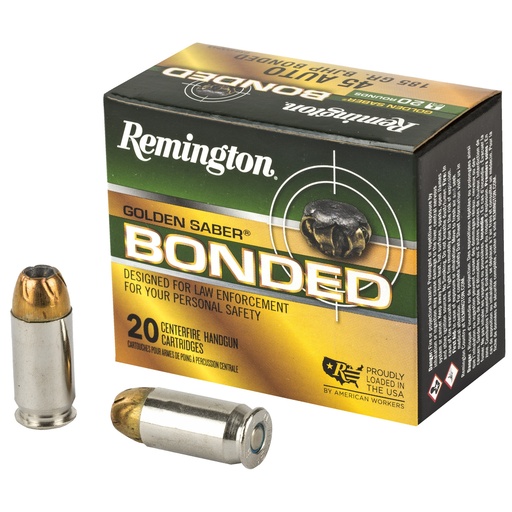 [REM29325] REM GOLDEN SBR 45ACP 185GR 20/500