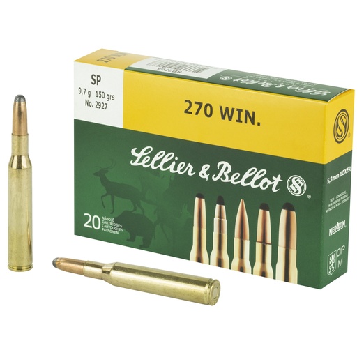 [SB270A] S&B 270WIN 150GR SP 20/400